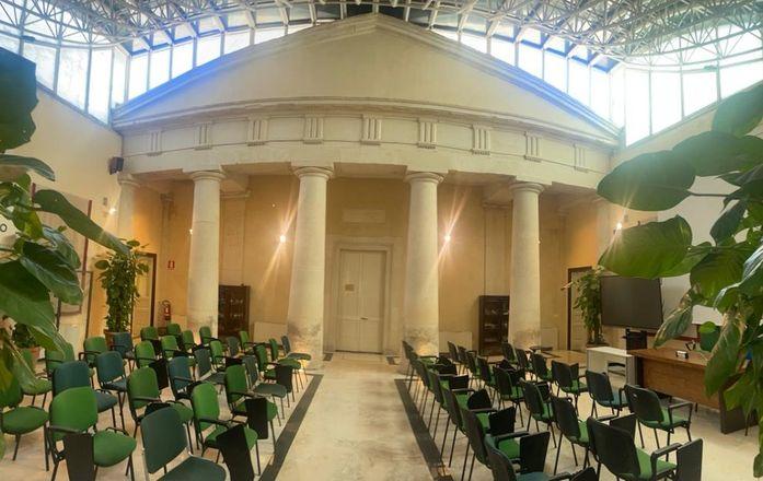 Classroom at the Orto botanico. Plant Biology section of the Department of Biological, Geological and Environmental Sciences of the University of Catania. © Università di Catania