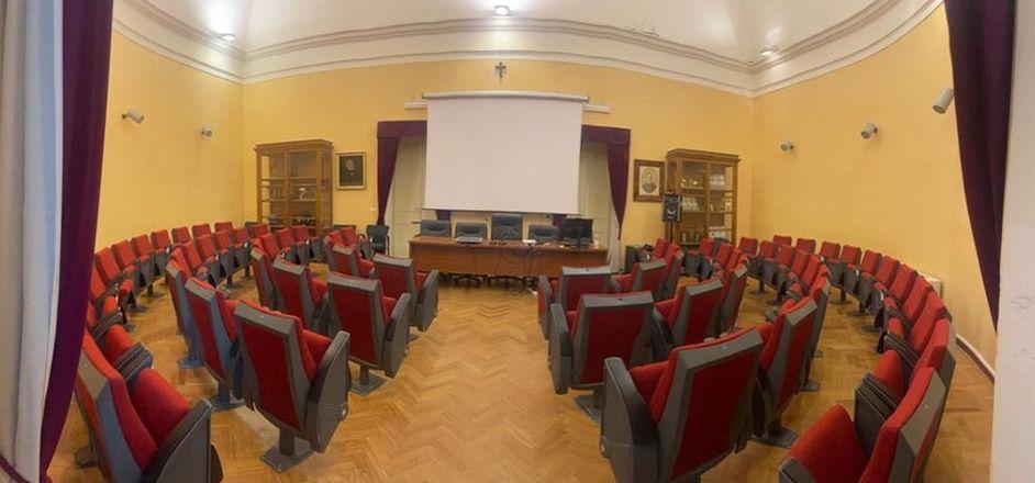 Classroom at the Orto botanico. Plant Biology section of the Department of Biological, Geological and Environmental Sciences of the University of Catania. © Università di Catania