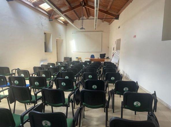 Classroom at the Ex-Conservatorio Vergini al Borgo. Plant Biology section of the Department of Biological, Geological and Environmental Sciences of the University of Catania. © Università di Catania